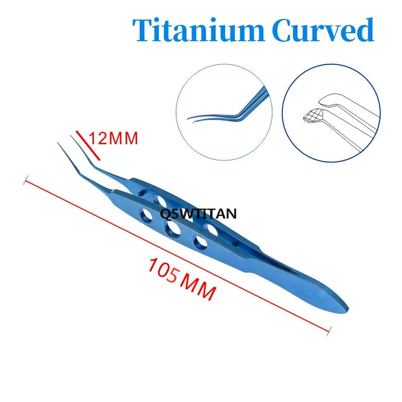 New Utrata Style Capsulorhexis Forceps Ophthalmic Surgical tools Pet Veterinary surgical instruments