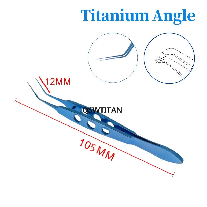 New Utrata Style Capsulorhexis Forceps Ophthalmic Surgical tools Pet Veterinary surgical instruments