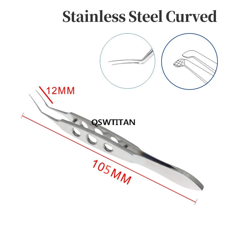 New Utrata Style Capsulorhexis Forceps Ophthalmic Surgical tools Pet Veterinary surgical instruments