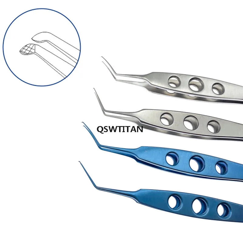 New Utrata Style Capsulorhexis Forceps Ophthalmic Surgical tools Pet Veterinary surgical instruments