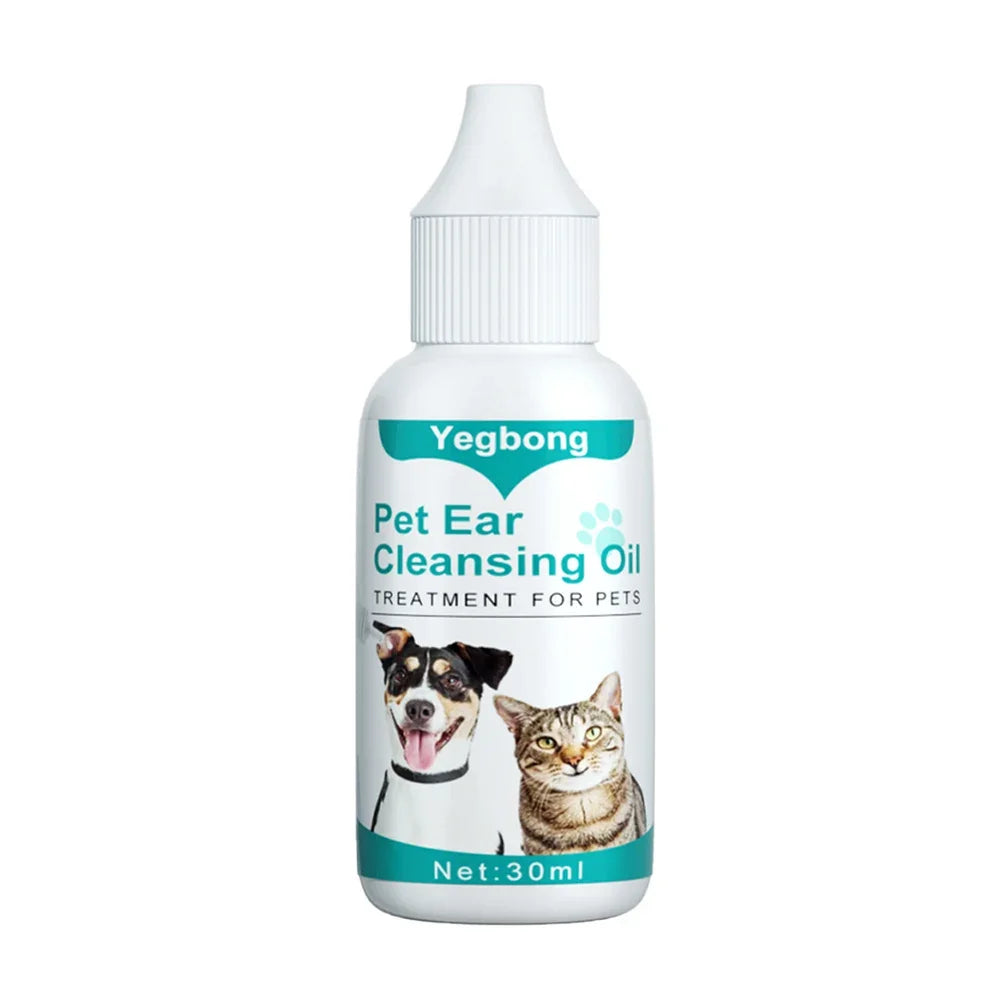 30ml Dog Ear Cleaning Remove Mites Dog