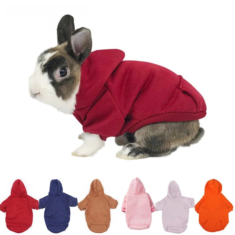 Pet Dog Autumn Winter Warm Sweater Bunny