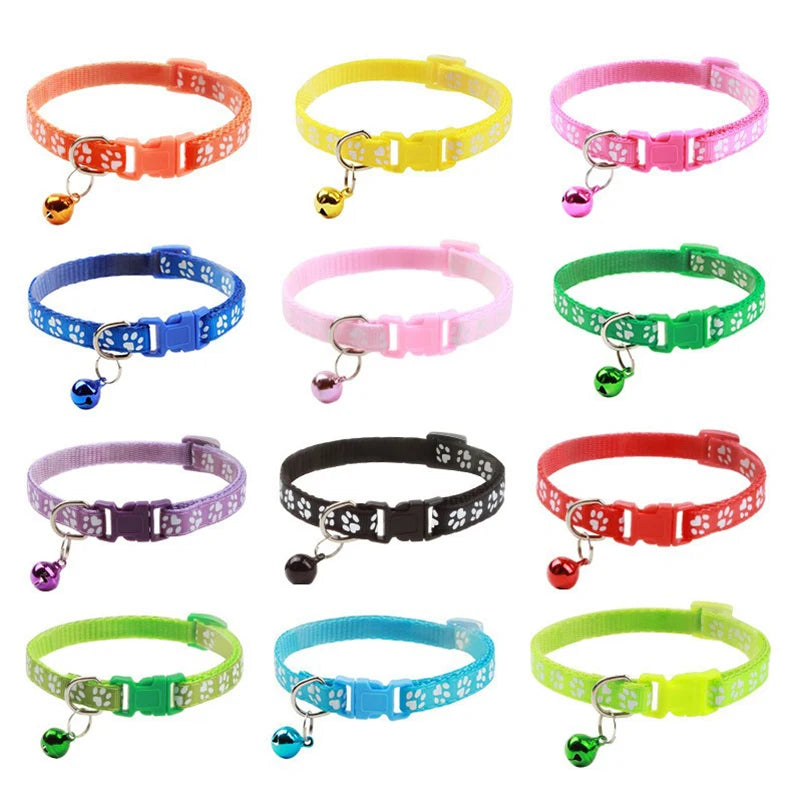 Pet cat bell collar