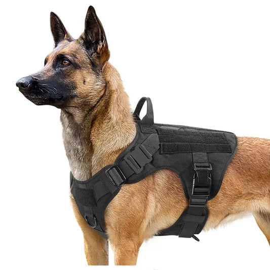 Harness Military Pet German Shepherd  Pet Training Vest Dog Harness