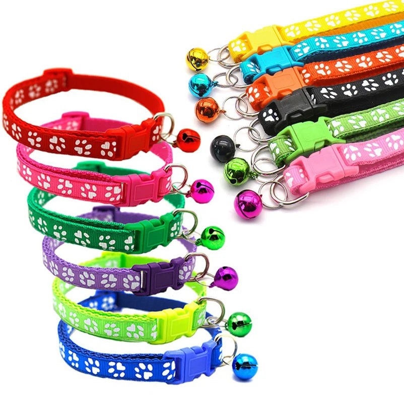 Pet cat bell collar