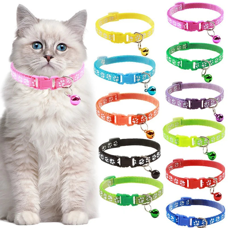 Pet cat bell collar